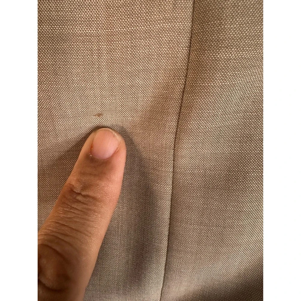 Hugo Boss Men's Tan 3-Button Ticket Pocket Blazer Sport Coat with Trousers40R